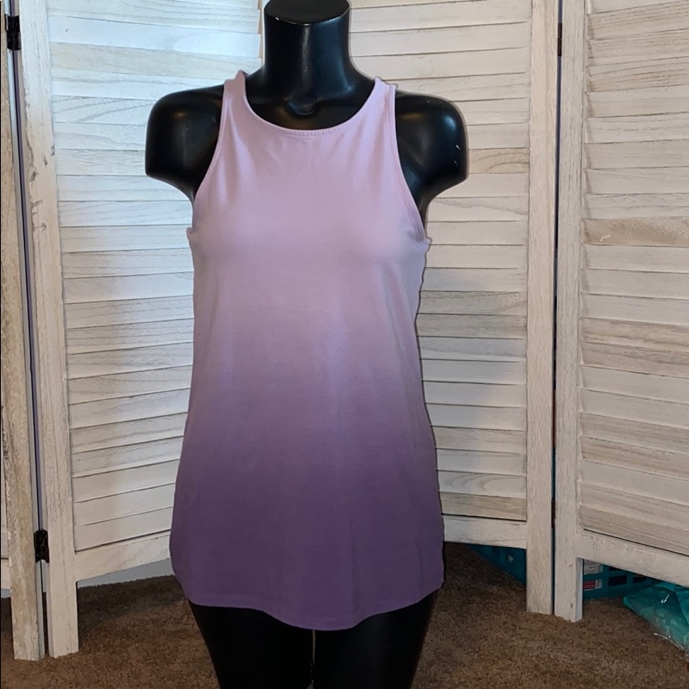 Purple ombré Tank